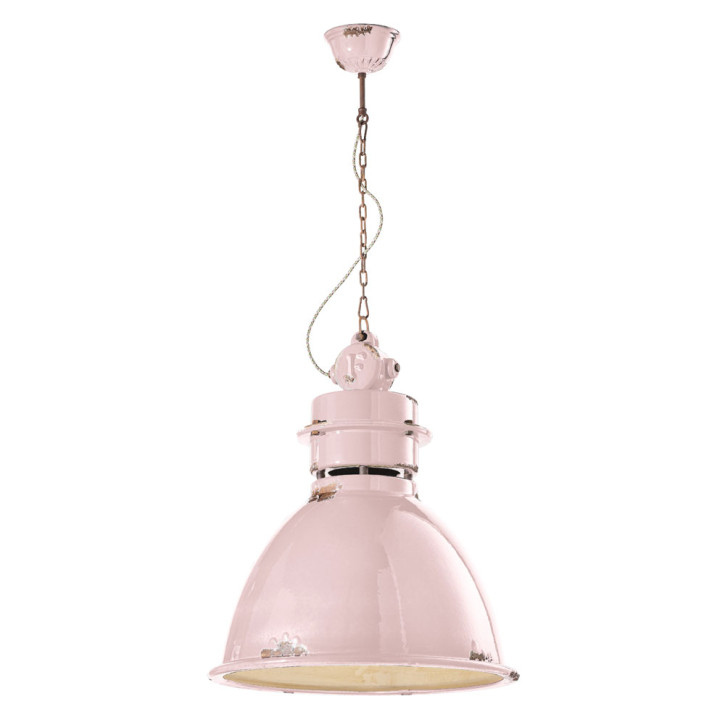 Industry pendant light with a retro shabby look - Cipria