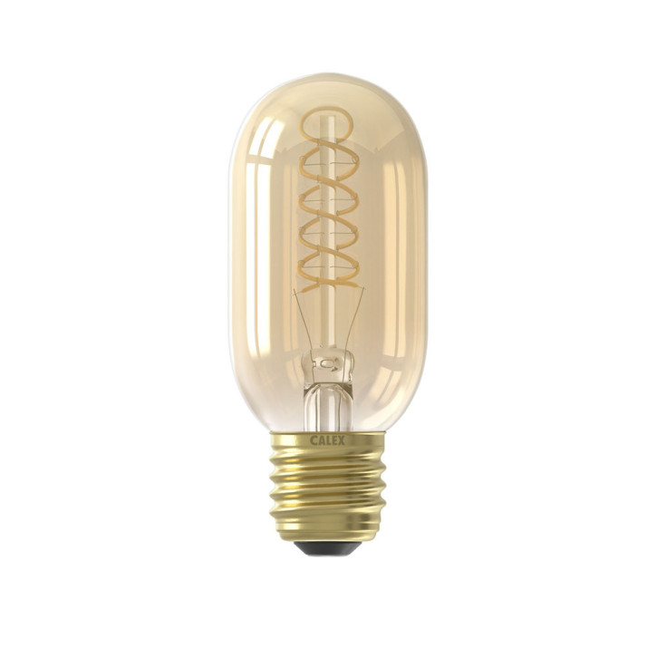 LED Filament Tube 4W 200lm 2100K gold E27 dimmbar
