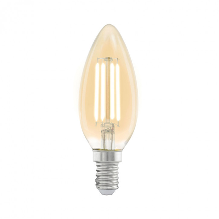 Vintage Glühfaden-LED Kerze - E27 4W 220lm 2200K