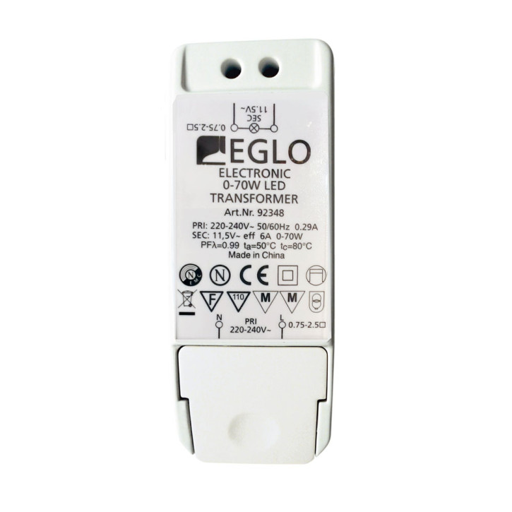 Fuente de alimentación electrónica LED 0-70W 6A 220-240V
