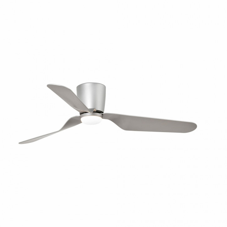 Pemba ceiling fan with DC motor and LED Light CRI>95 gray