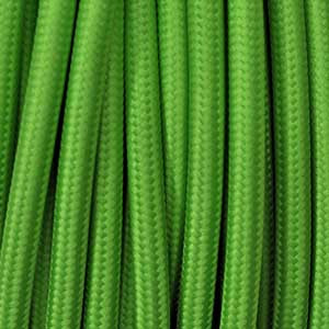 Textile cable 3x0,75mm² kiwi