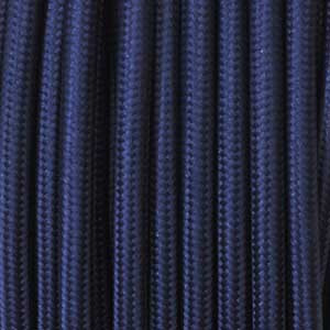 Textilkabel 2x0,75mm² ultramarinblau