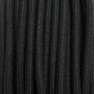 Textilkabel 3x1,5mm² Baumwolle schwarz