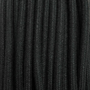 Textilkabel 3x0,75mm² Baumwolle schwarz