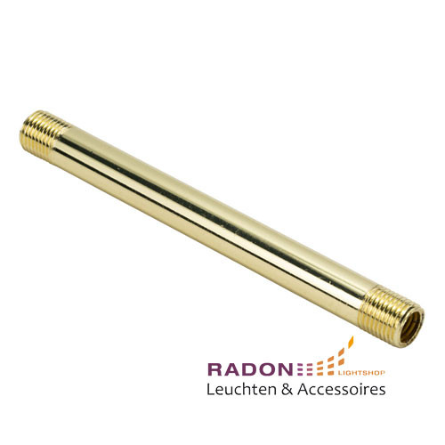 Pendulum tube gold-plated 100 mm M10