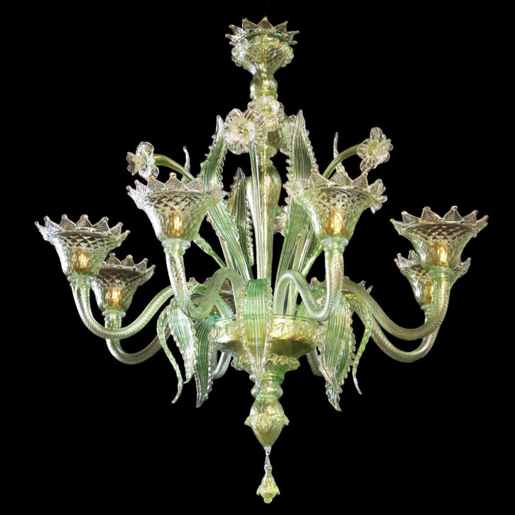 Lampadario originale in vetro di Murano