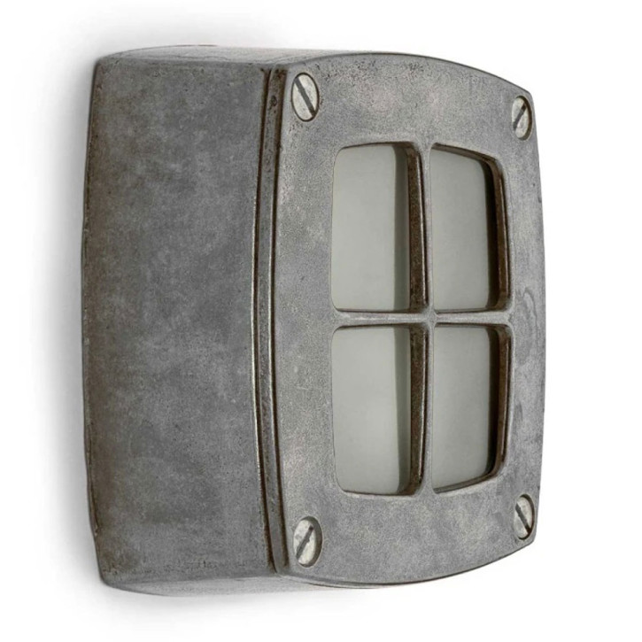 Wall light aluminum nature with lattice