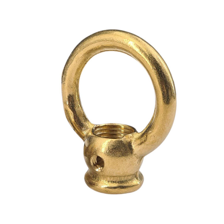 Brass ring nipple M10