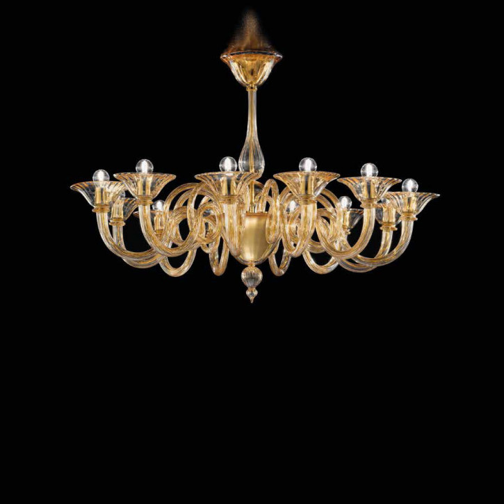 Murano Murano crystal ceiling lamp
