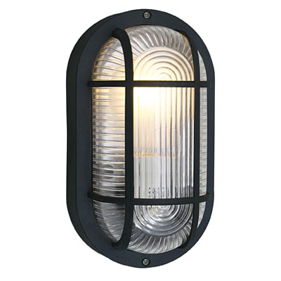 Eglo, wall lamp, plastic, 4-6W glass, ceiling Anola, lamp, black, E27, clear, LED 40W