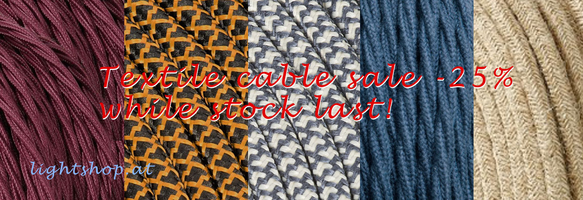 Textile Cable Sale