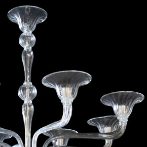Modern original Murano glass chandelier
