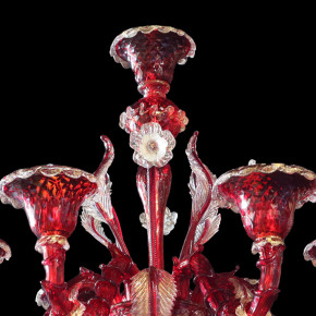 Fuoco dell'inferno rosso e oro