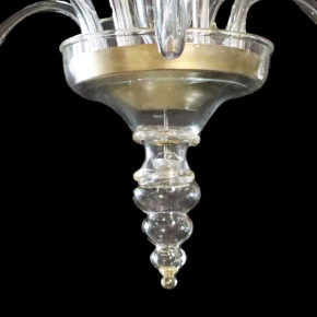 Modern Murano glass chandelier