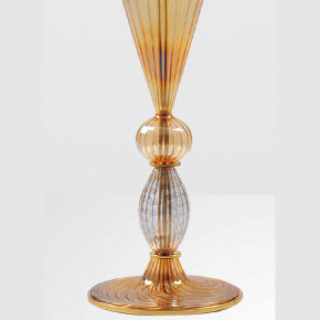 Lámpara de pie clásica de cristal de Murano