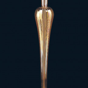 Lámpara de pie clásica de cristal de Murano