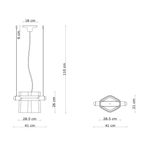 Yakitori pendant light