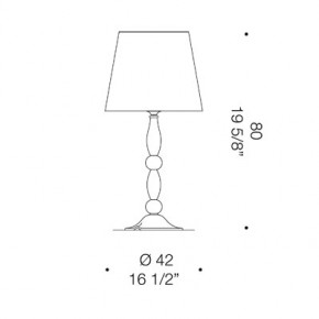 9001 Table lamp