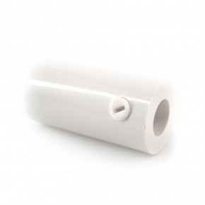 Cable holder PVC white