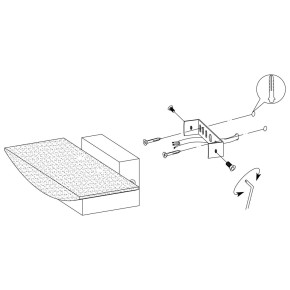 Metrass LED Wandleuchte