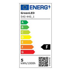 GreenLED E14 5W 470lm 3000K dimmable