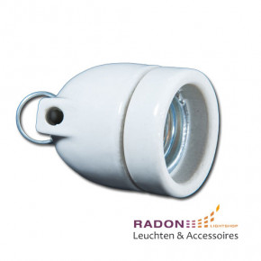 Porcelain lamp holder E27