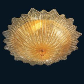 Lámpara de techo de cristal de Murano