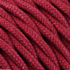 Creative Cables Textilkabel Rund Aus Baumwolle – 5 Meter, 3x0,75 Mm², Braun – Stylische Lampenkabel Für Innen, Made In Italy
