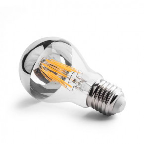 LED-filament bulb E27 10W 1055lm 2700K Head mirrored lamp