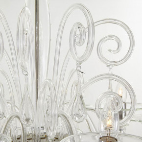 Murano glass pastoral chandelier